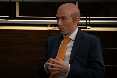 Tilen Artač kot Janša s prošnjo za predsednico