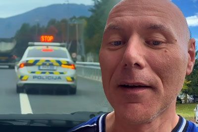 Gregorja iz MasterChefa ustavil policist: Kar mu je rekel, je nasmejalo Slovenijo