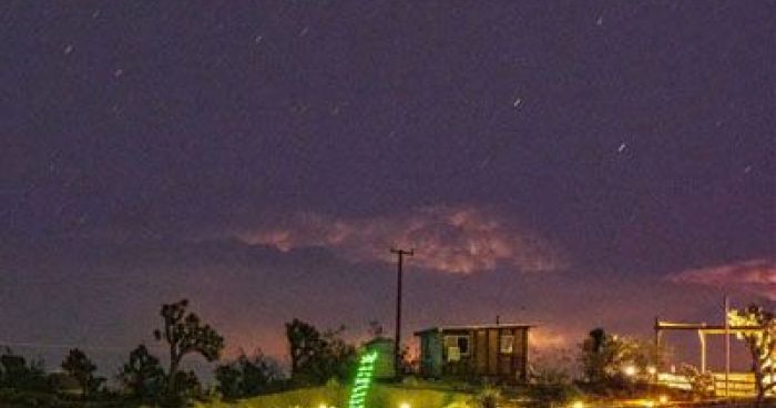 Timelapse posnetek nočne nevihte nad Arizono | Klip.si