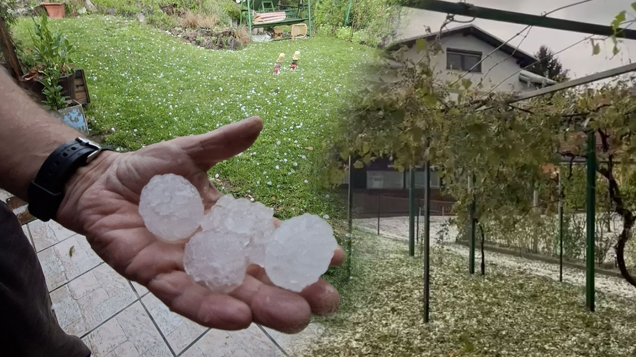 Kot jajce velika toča je mnogim vzela celoten pridelek