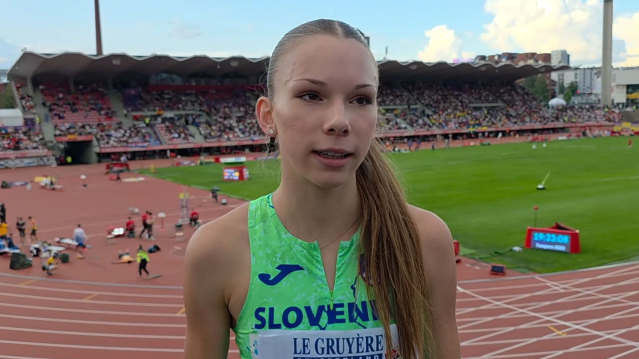 15-letna Živa Remic postala evropska mladinska podprvakinja v teku na 800 metrov