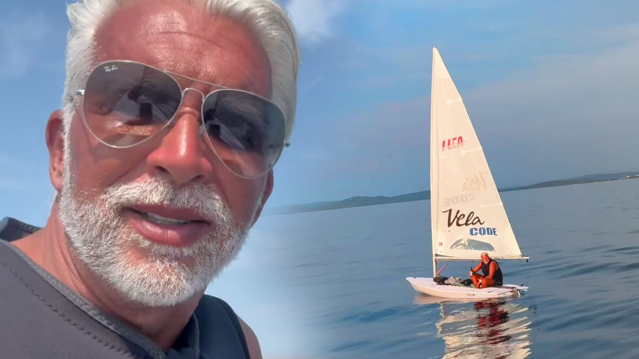 Dan Lenard neprekinjeno jadral po Dalmaciji in postavil nov svetovni rekord