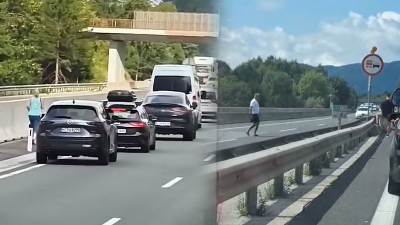 Vozniki in sopotniki zgrozili Slovenijo, na avtocestah počeli neumnosti