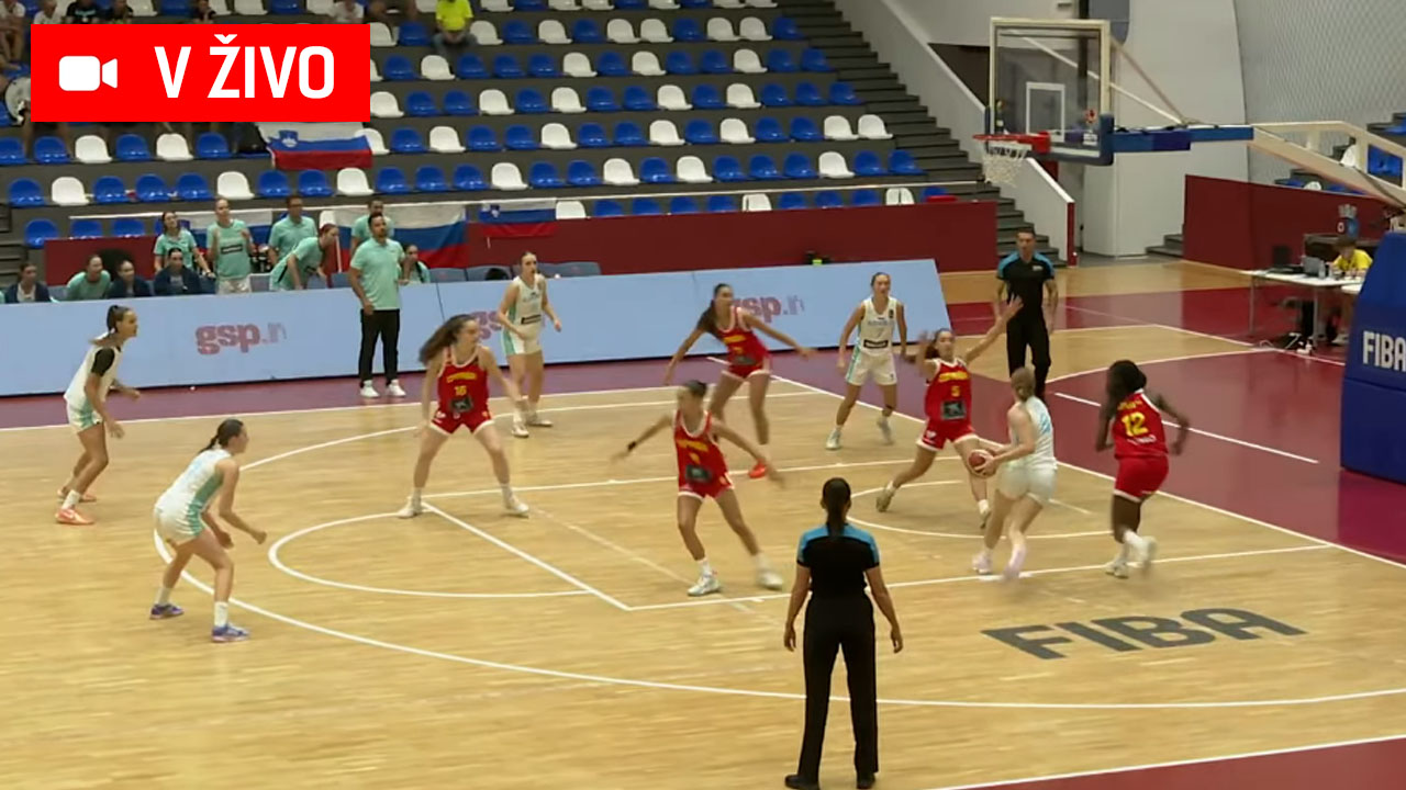 Prenos finalne tekme Slovenija - Španija, evropsko prvenstvo U16