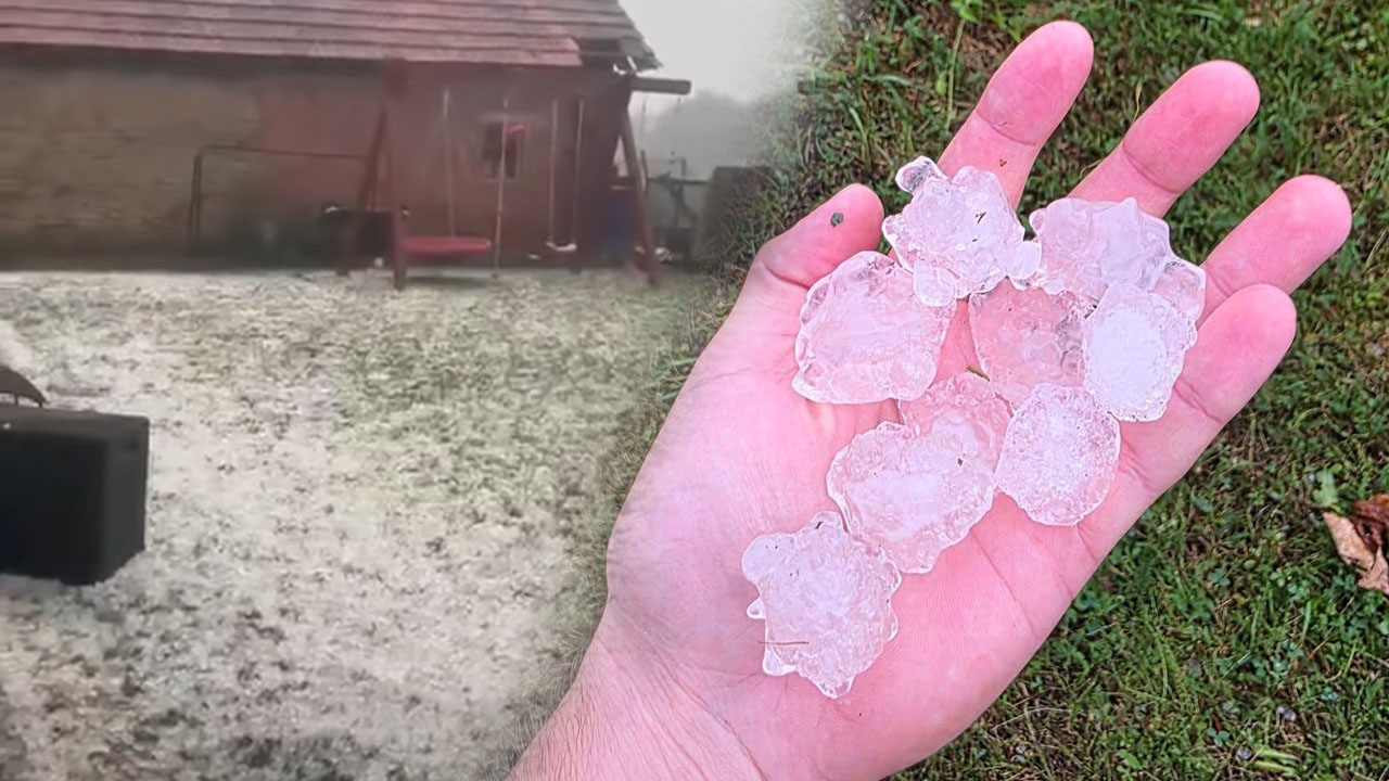 Večja toča danes klestila v okolici Ptuja in v Slovenskih goricah, nastala je gmotna škoda