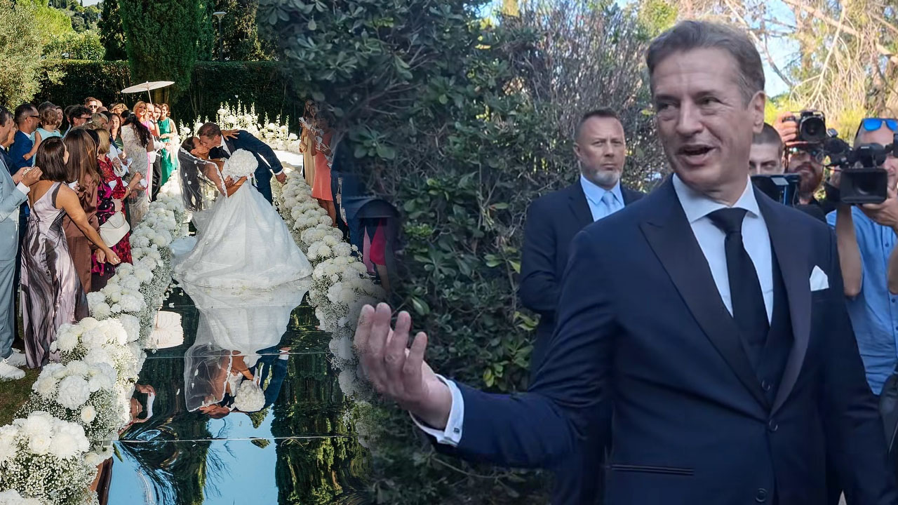 Robert Golob in Tina Gaber Golob sta se poročila v Vili Tartini v Strunjanu, v soboto sta ob 15:00 dahnila usodni da