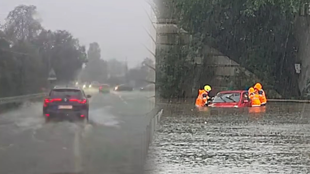 Kritične razmere v Reki in v Opatiji, območje so zajeli močni nalivi