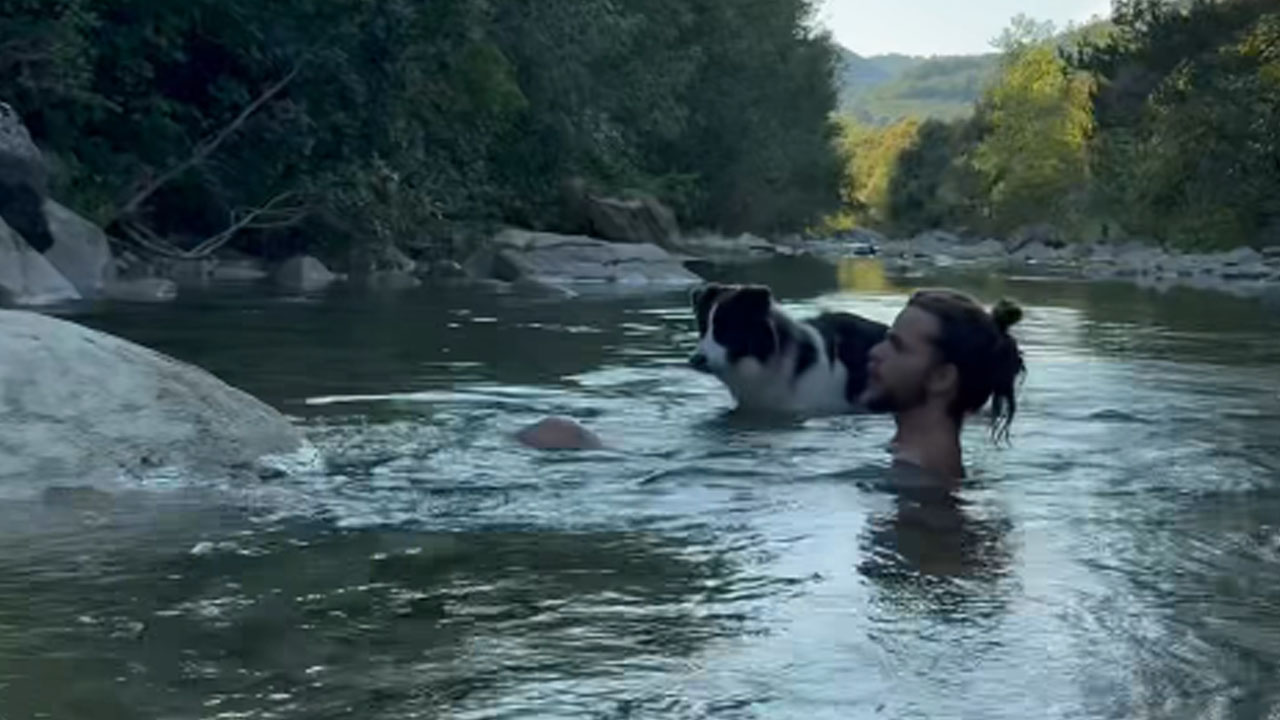 Luka Lešnik iz Slovenije živi preprosto življenje v naravi