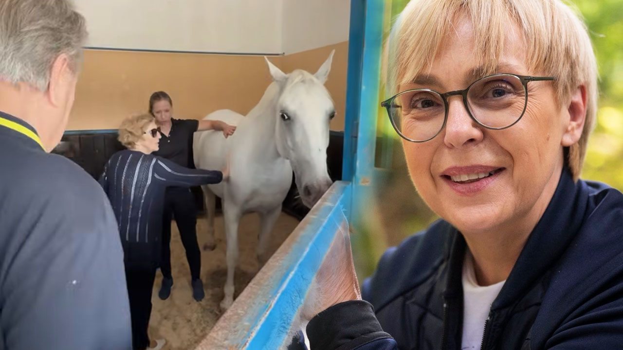 Predsednica RS Nataša Pirc Musar je starša odpeljala na izlet in jima polepšala dan