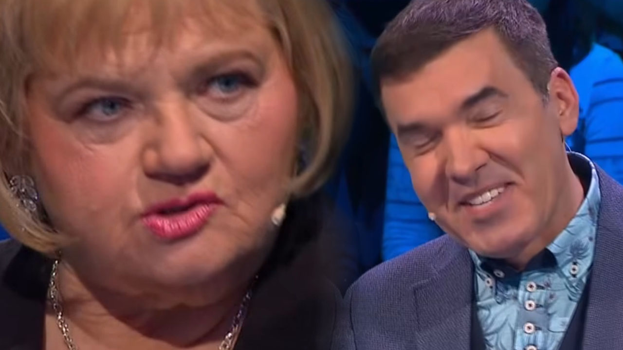 Desa Muck na RTV Slovenija nasmejala še Maria Galuniča