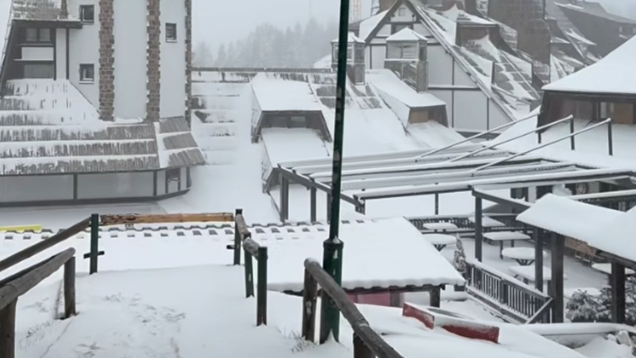 Včeraj snežilo na Pohorju, danes zjutraj v Srbiji izmerili 20 centimetrov snega