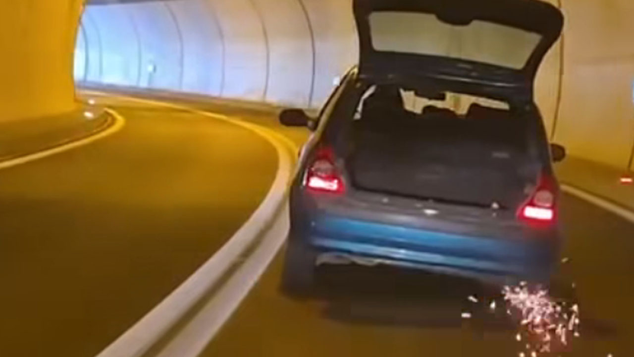 Policisti so v Šibeniku aretirali voznico, ki je po cesti vozila brez dveh koles in z odprtim prtljažnikom