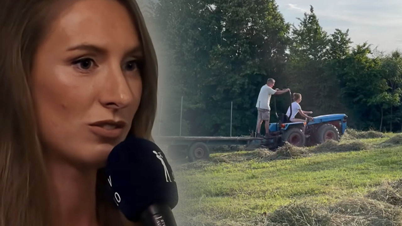 Lucija Selak iz Ansambla Saša Avsenika je ponosna, da je odraščala na kmetiji