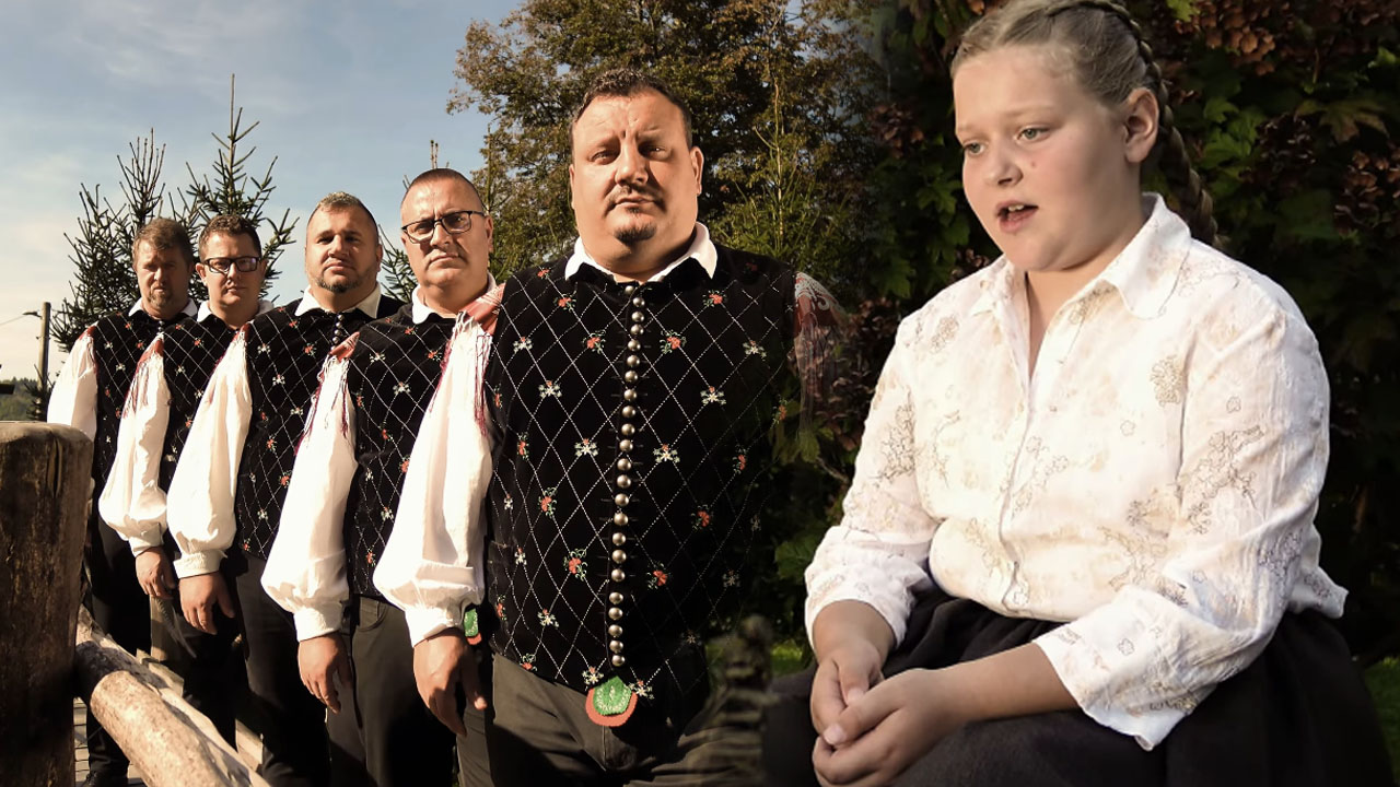 Deklica Doroteja Penko je zapela očetovo pesem, ki se je dotaknila mnogih poslušalcev