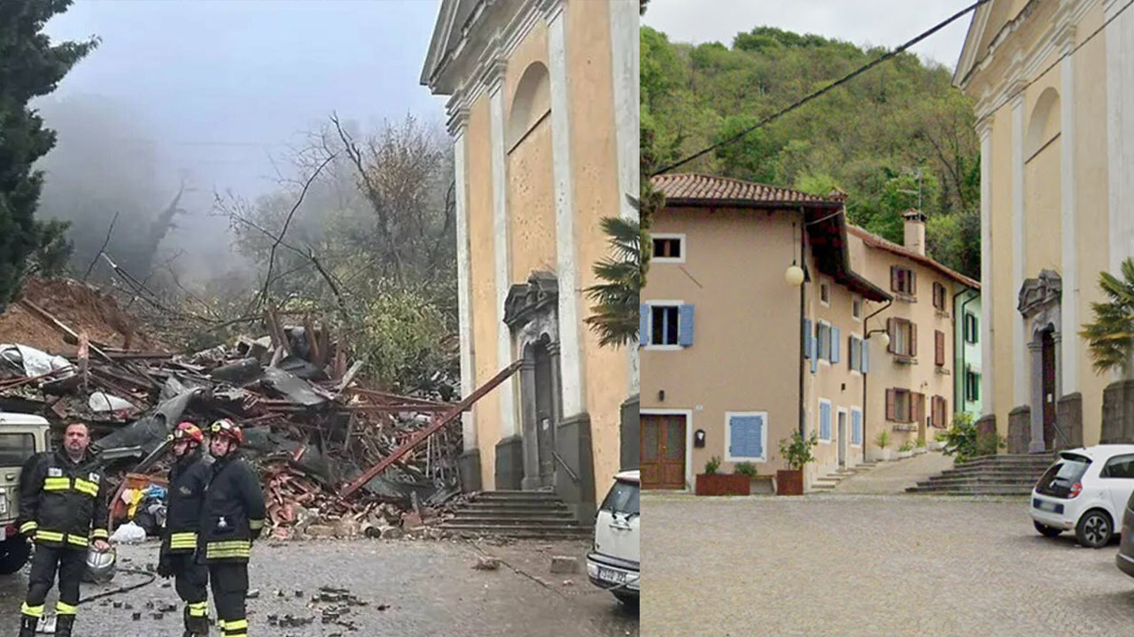 Zemeljski plaz je včeraj v vasici Bračan porušil tri stanovanjske hiše