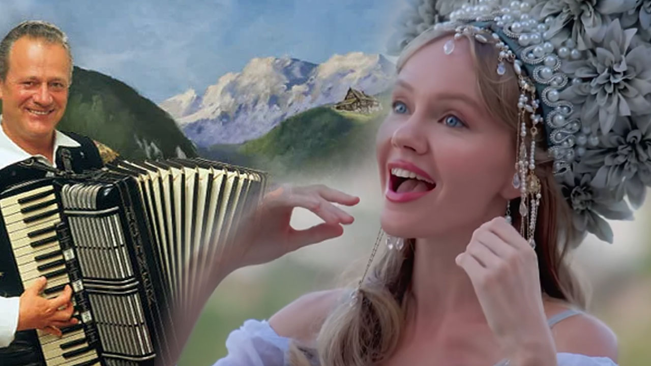 Tatyna Inyshina iz Rusije je zapela slovensko uspešnico Slovenija, od kod lepote tvoje