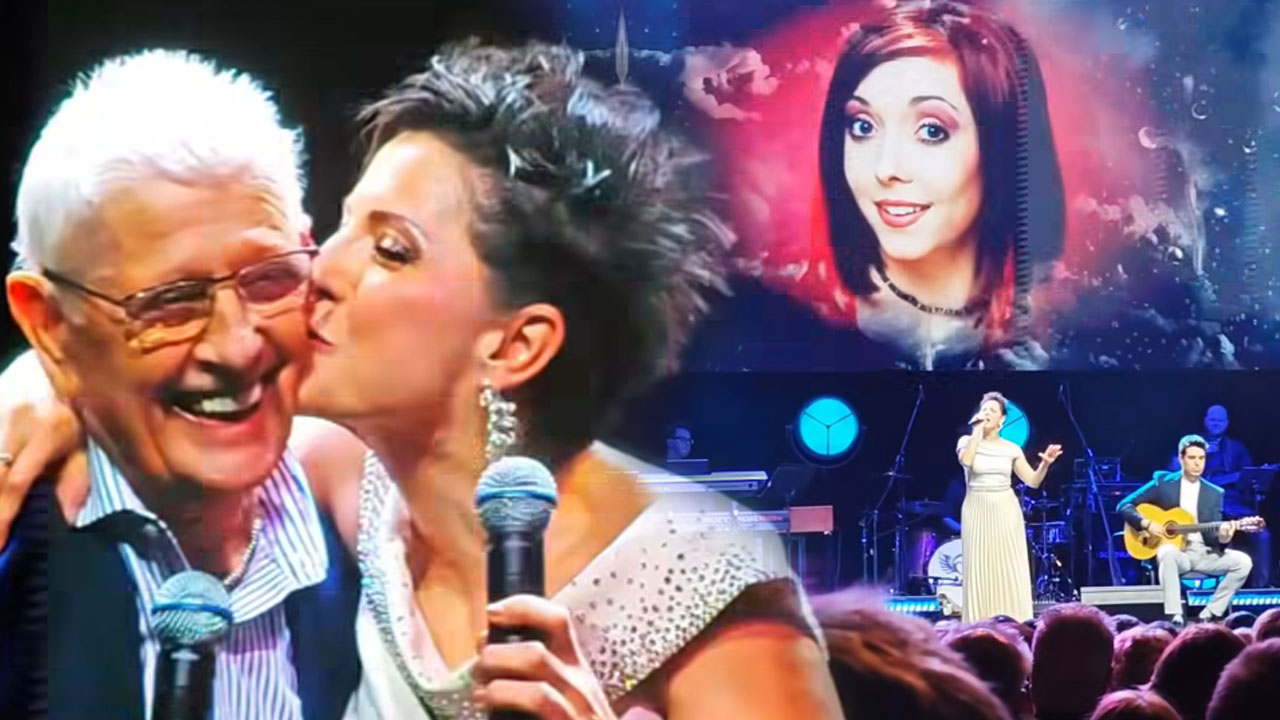 Tanja Žagar je na koncertu v Hali Tivoli zapela z očetom, poklonila se je prijateljici Maji Mauko