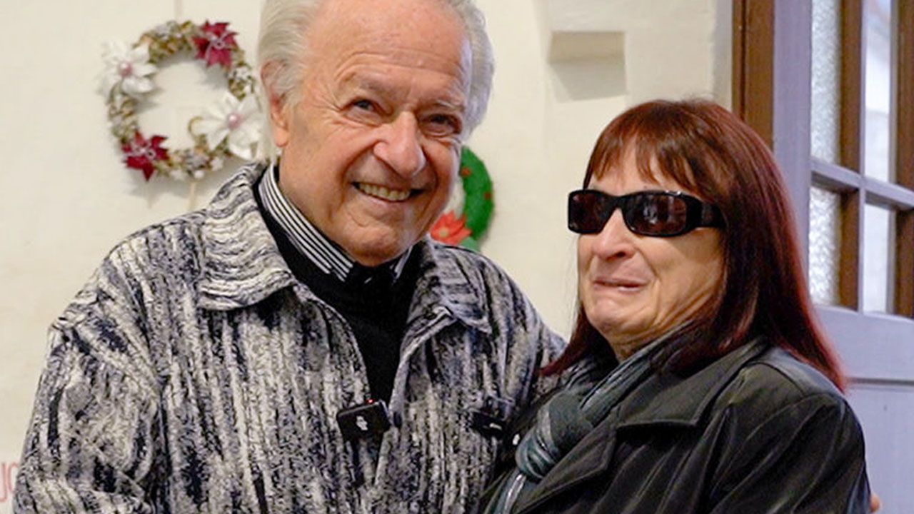 Slepa Ivanka se je po dolgih letih čakanja srečala z Alfijem Nipičem