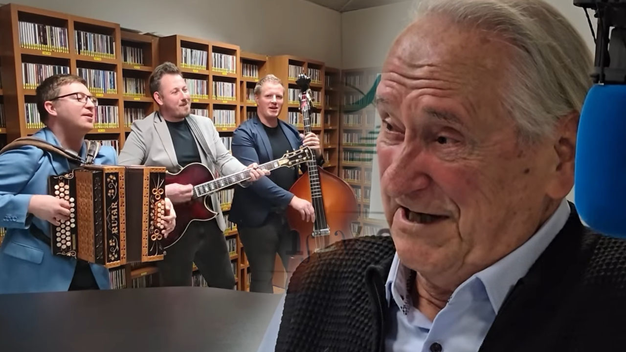 Andrej Bergant je praznoval 87. rojstni dan