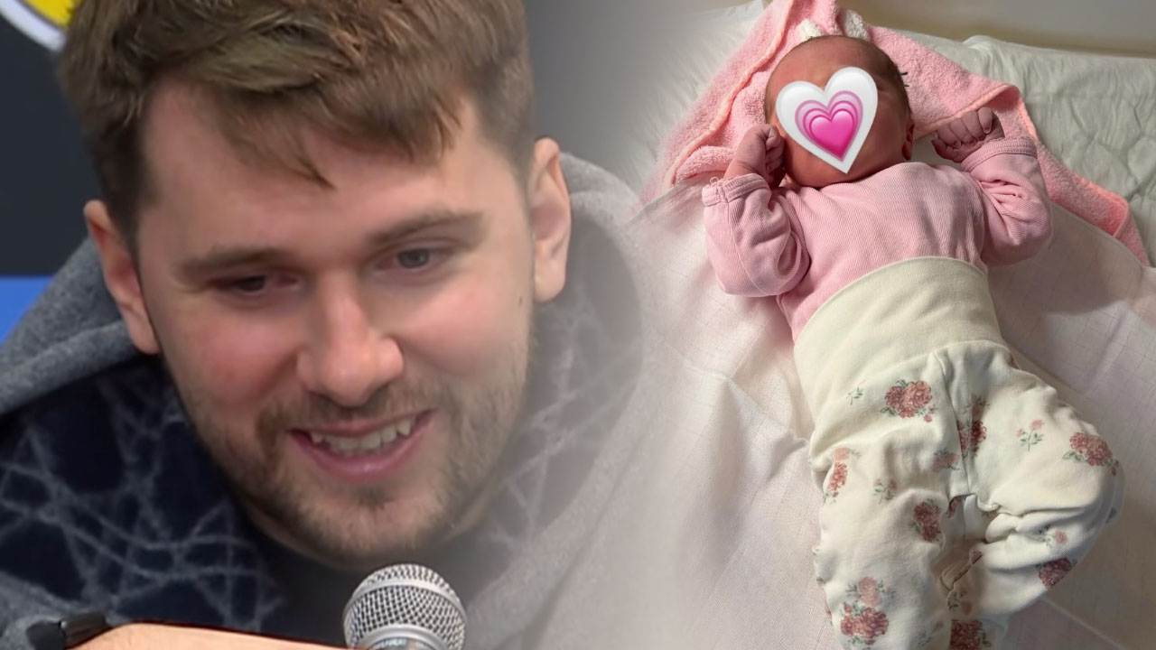 Luka Dončić nasmejal z izjavo, ko se mu je rodila druga hčerka