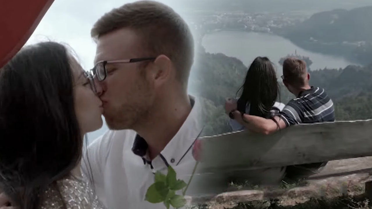 Dejan Ponikvar in Patricija Salobir iz šova Ljubezen po domače še vedno srečno zaljubljena