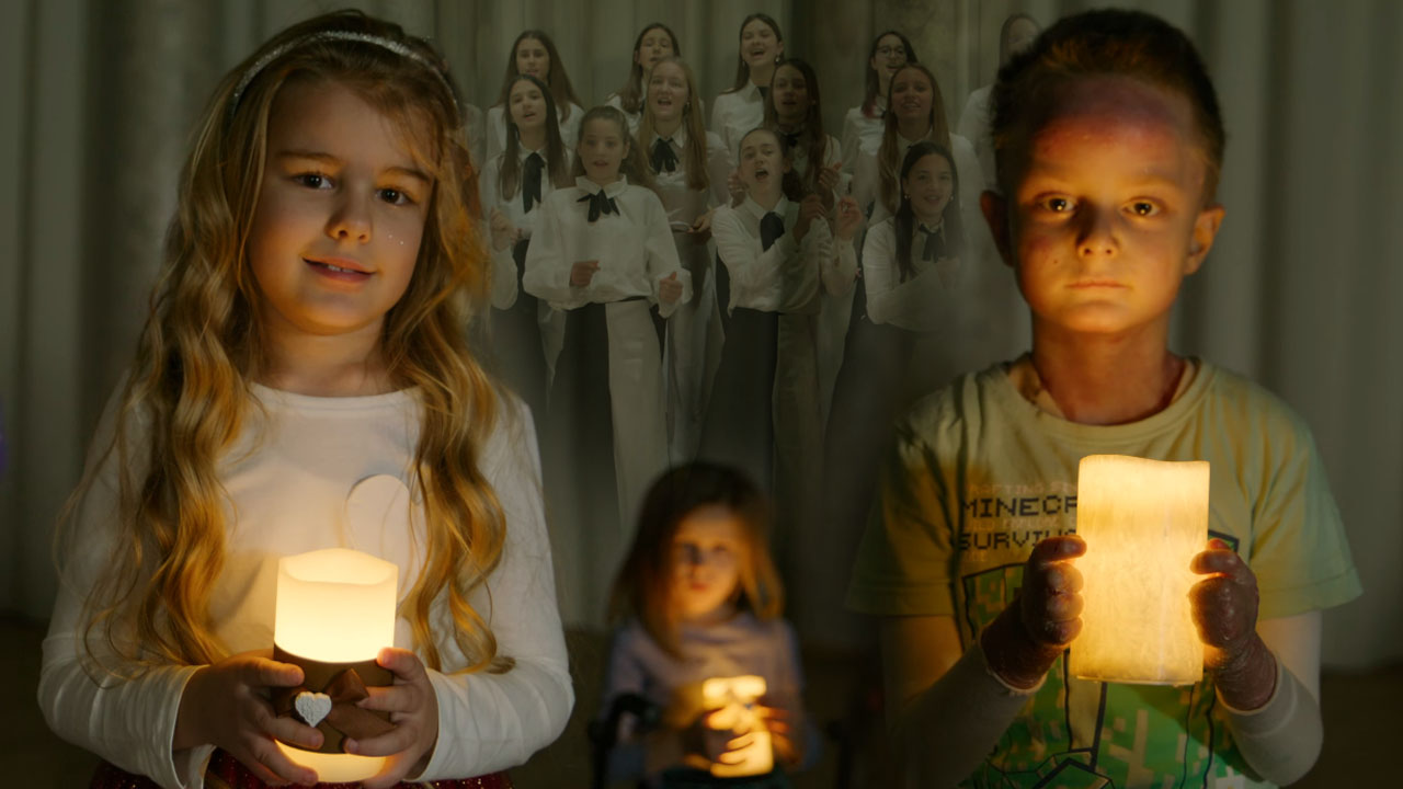 Za male borce, ki imajo hude bolezni, pripravili ganljivo pesem Plamen