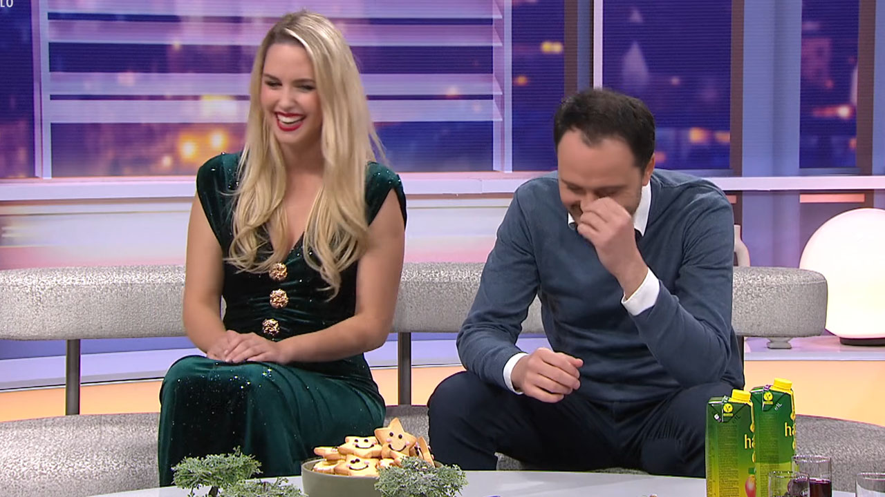 Blaž Švab se je pred partnerico znašel v zadregi zaradi voditelja