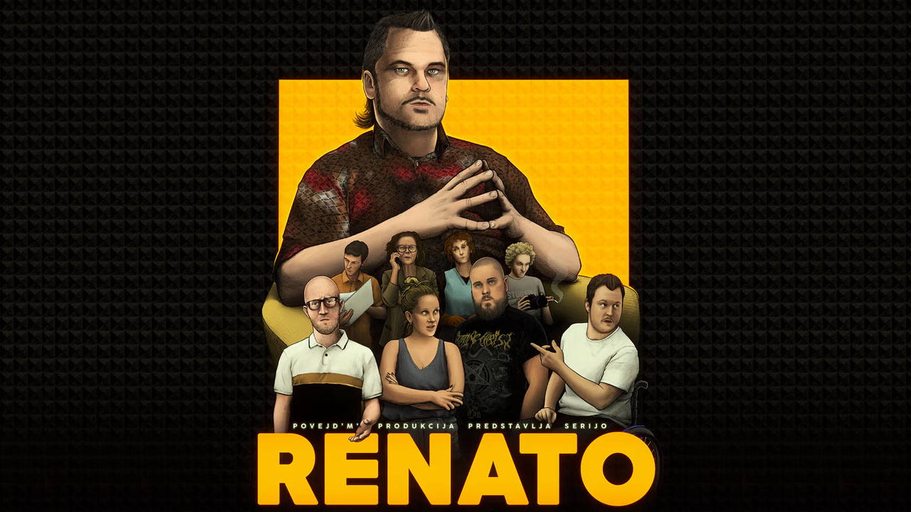 Naslovnica slovenske serije Renato