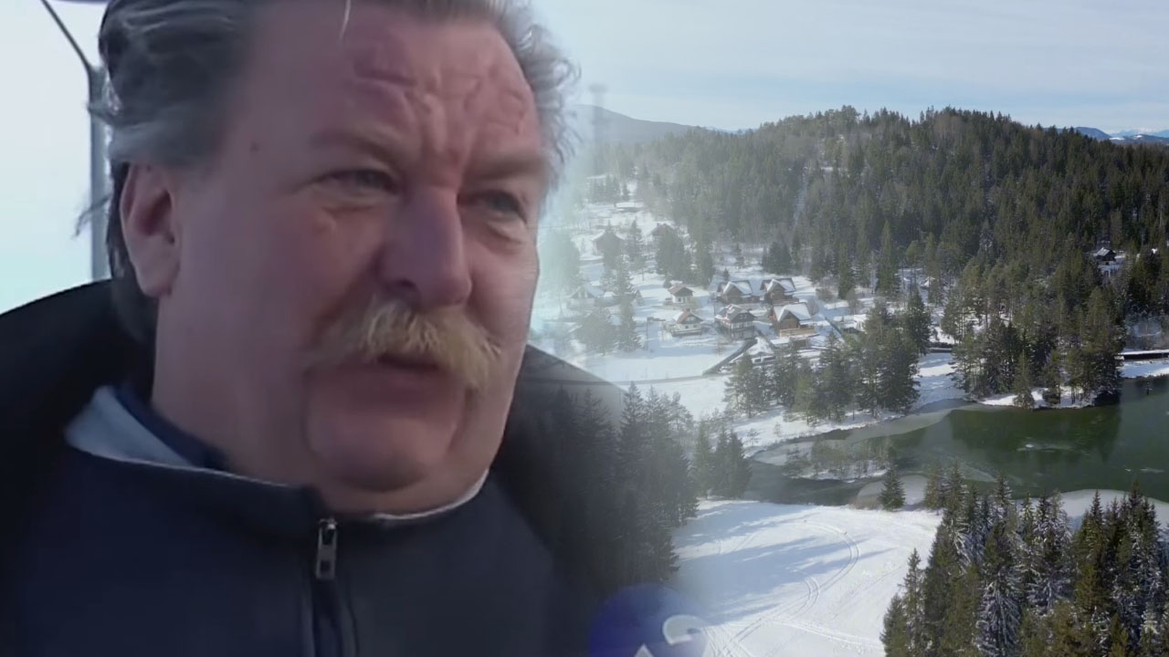 Domačin na Blokah nasmejal z izjavo ob hudem mrazu