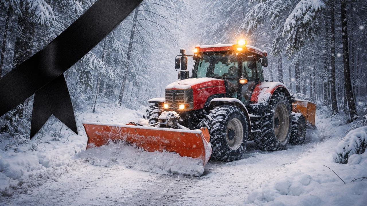 V tragični nesreči življenje izgubil 28-letni voznik plužnega vozila