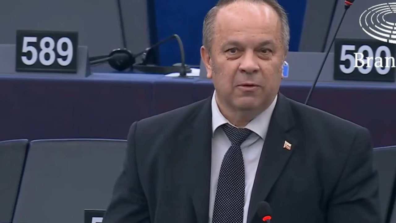 Huodmušna izjava Branka Grimsa v Evropskem parlamentu