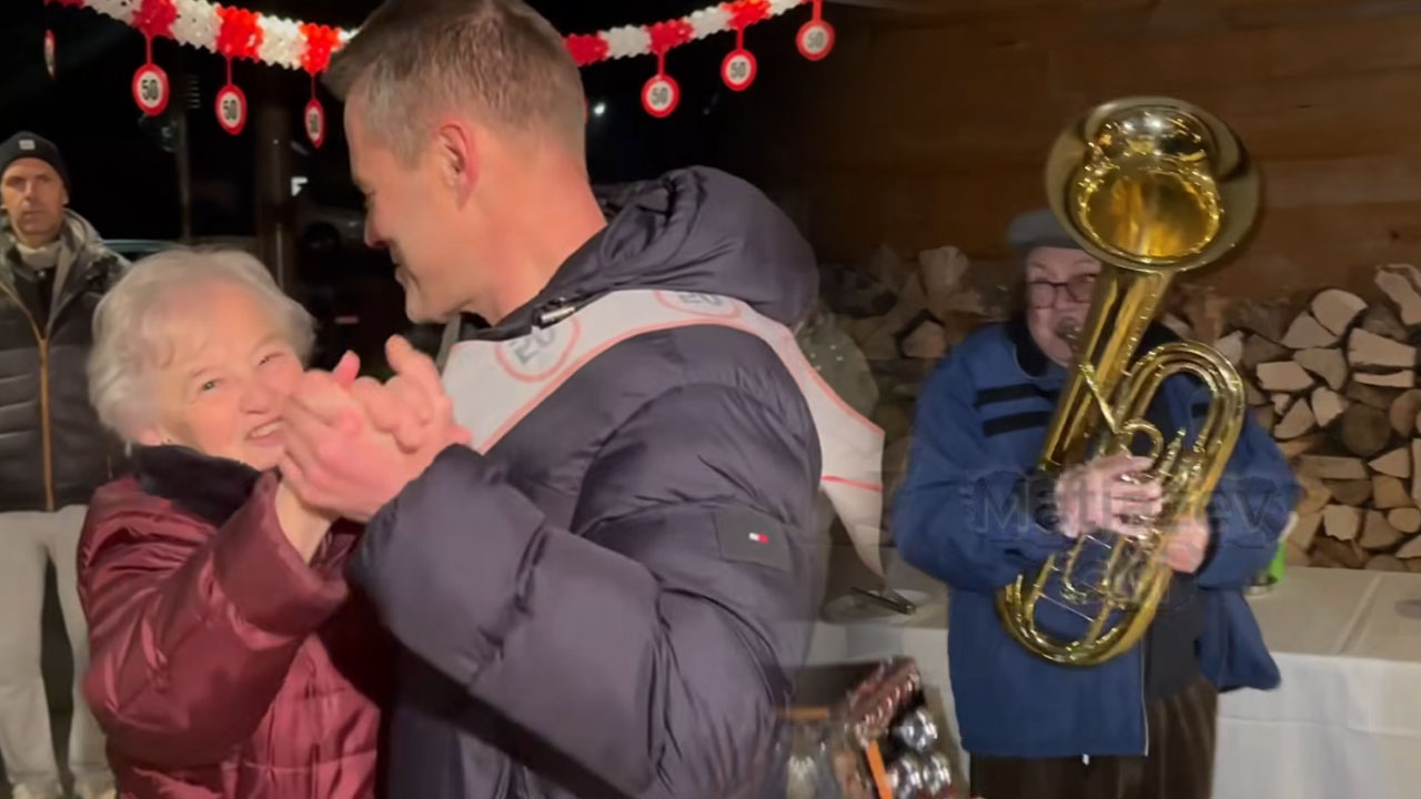 Matjaž Končan iz skupine Čuki praznoval abrahama