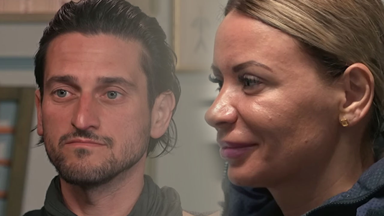 La Toya in Žiga Florjan Sedevčič v šovu Kmetija med zasebnim pogovorom na posestvu