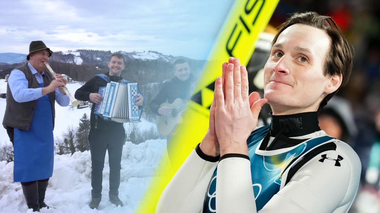 Hudomušna navijaška pesem posvečena Domnu Prevcu in slovenskim smučarskim skakalcem, povabilo navijačem v Planico