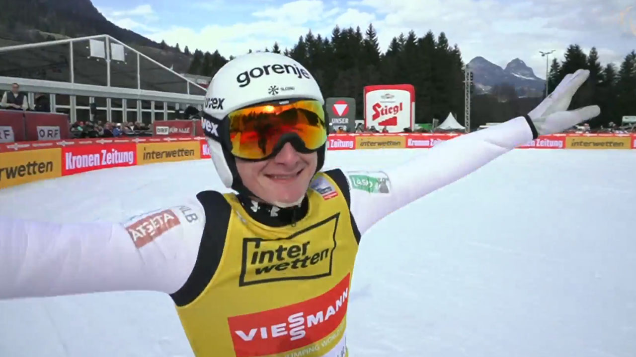 Domen Prevc na Kulmu odvzel rekord Petru Prevcu, druga zaporedna zmaga