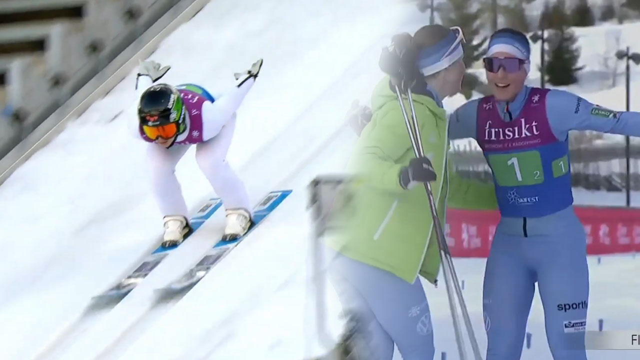 Teja Pavec in Tia Malovrh mladinski svetovni prvakinji v nordijski kombinaciji v Lillehammerju