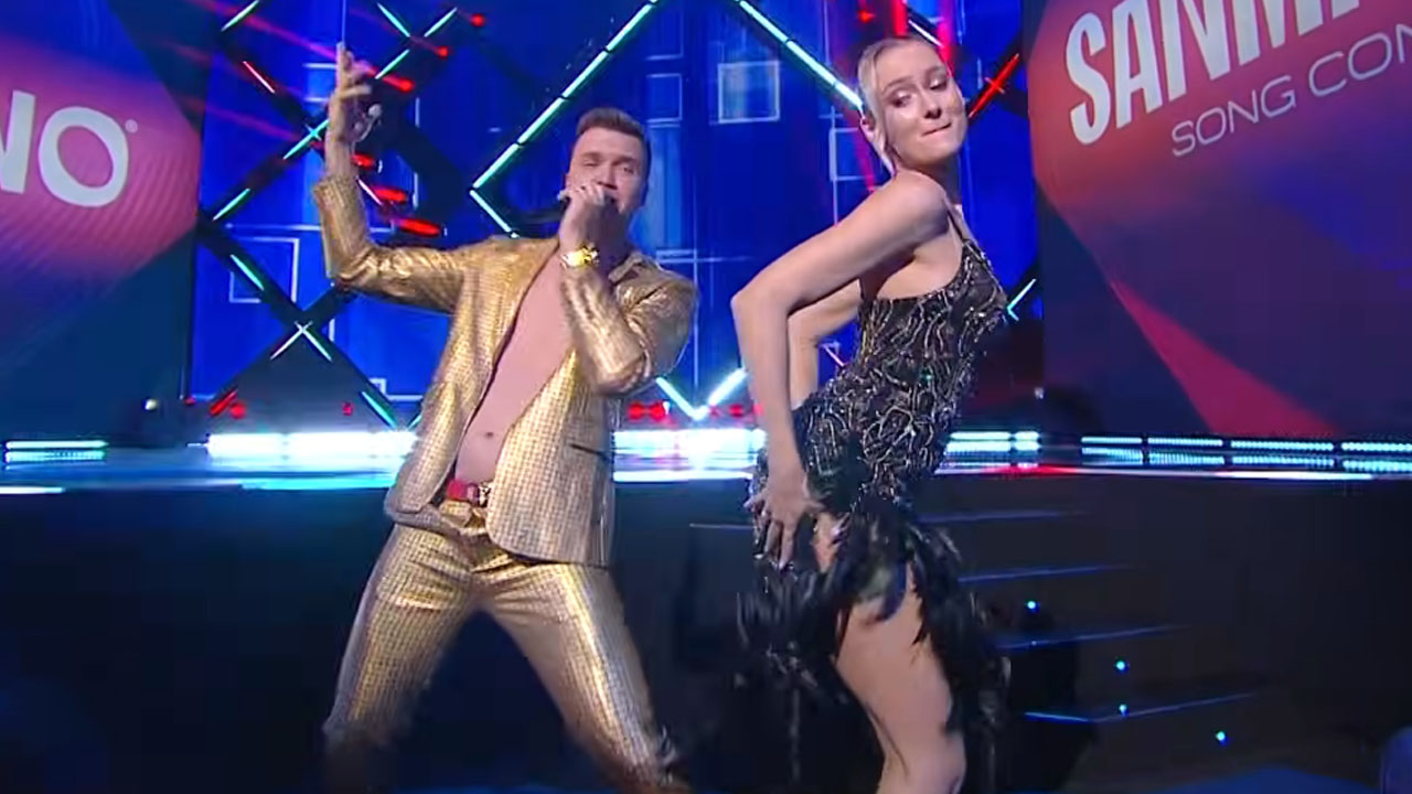 Luka Basi s pesmijo Chicolo nastopil na festivalu Dreaming San Marino Song Contest 2026 in se uvrstil v finale