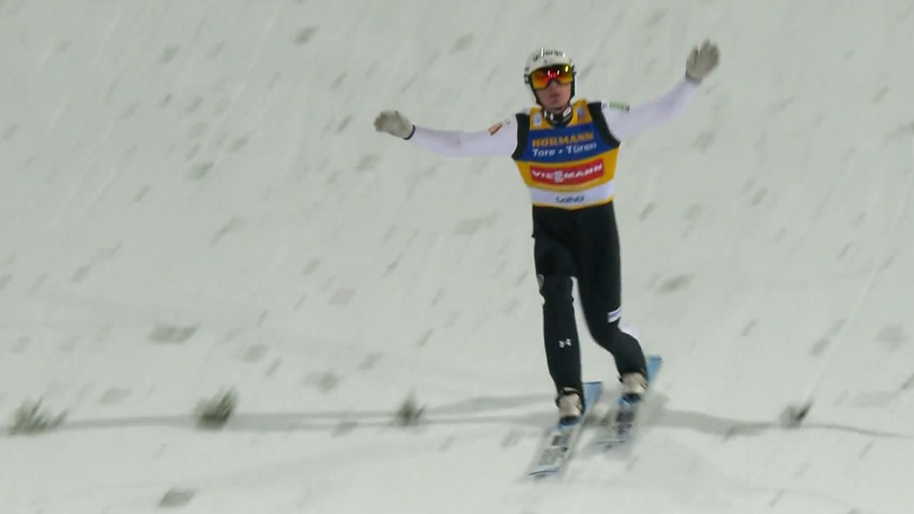 Domen Prevc po drugem mestu na tekmi smučarskih skokov v Lahtiju