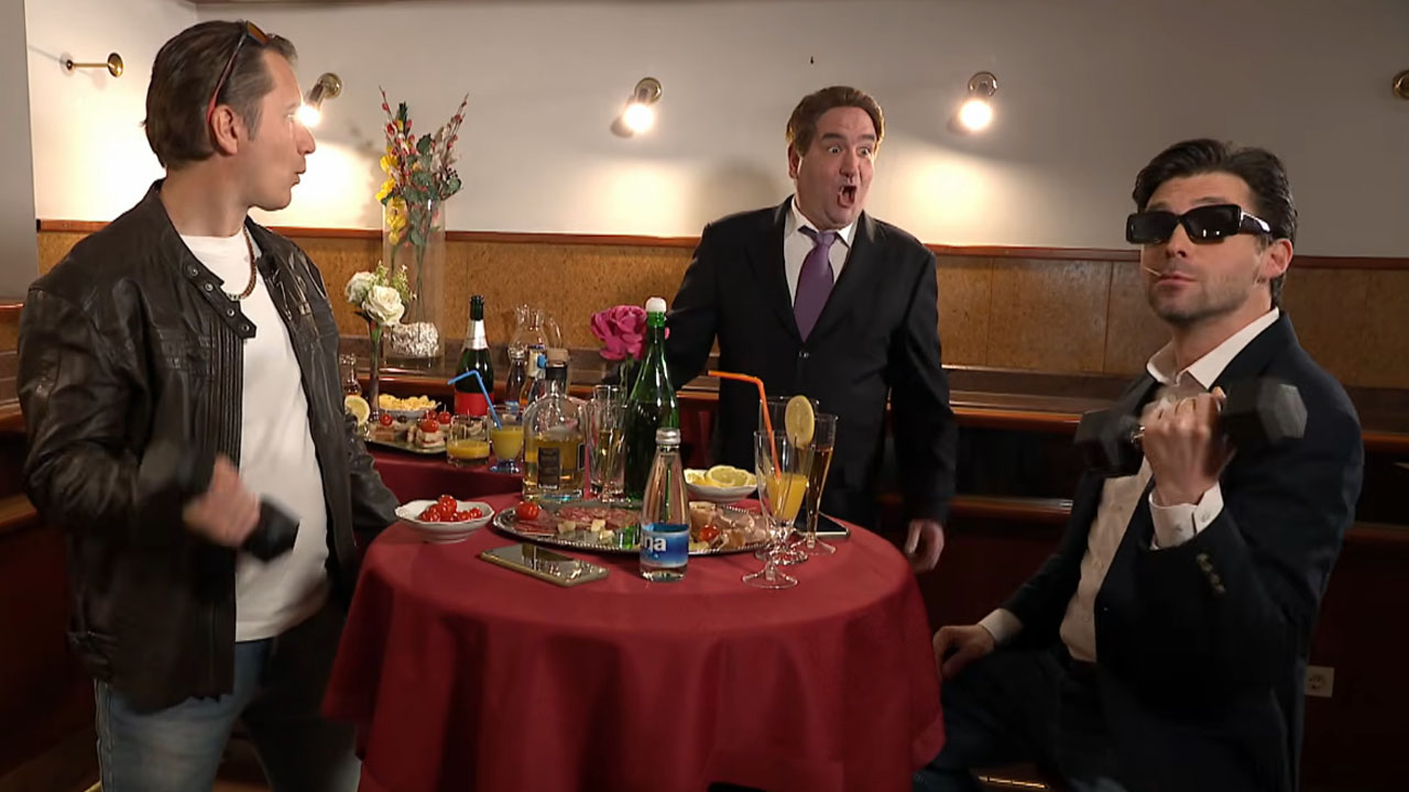 Satirična oddaja Kaj dogaja parodija o Zoranu Stevanoviću in stranki Resni.ca