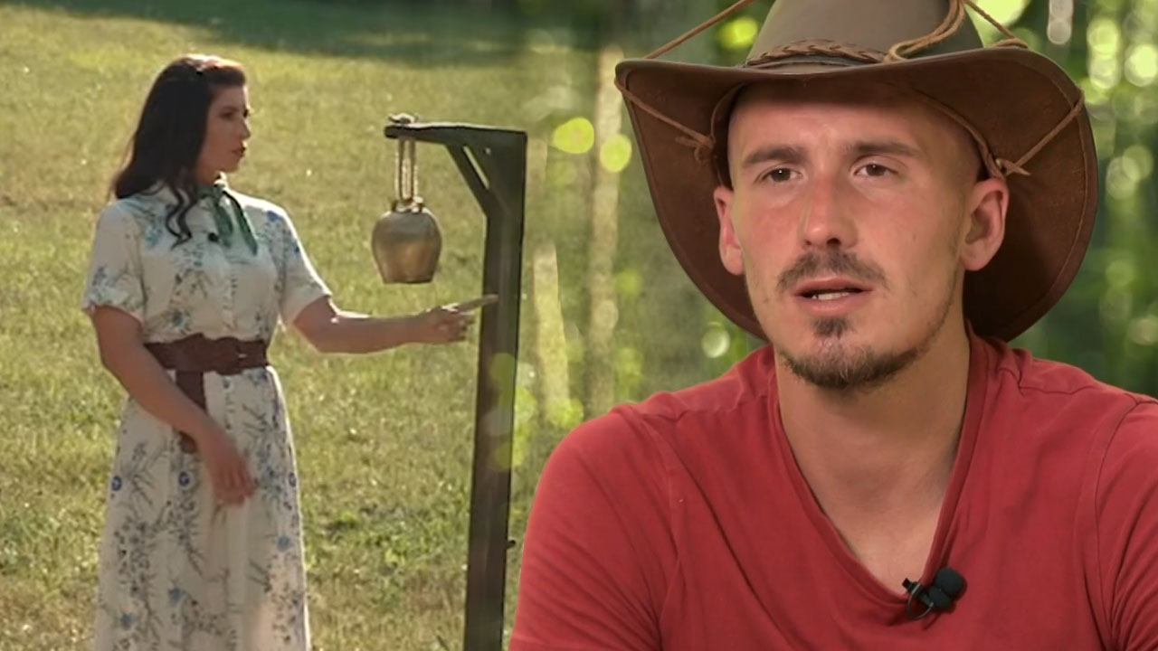 Žan v šovu Kmetija vrgel klobuk na tla in sprožil razburjenje med gledalci