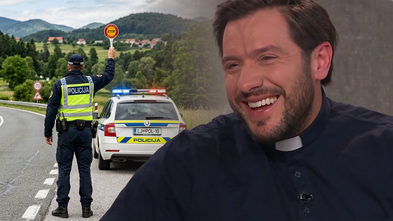Martin Golob v oddaji Dnevna soba opisal nenavadno kazen policista