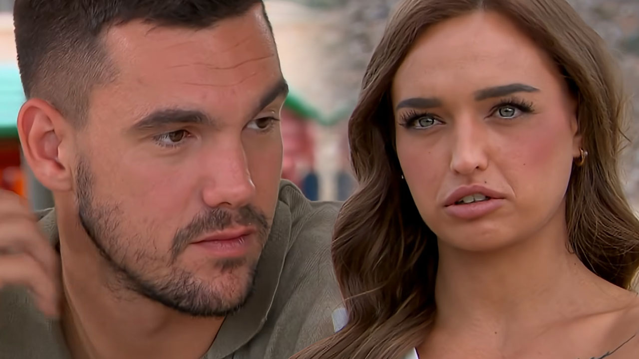 Kaja Casar in Karlo v restavraciji v šovu Sanjski moški Hrvaške med neprijetnim prizorom