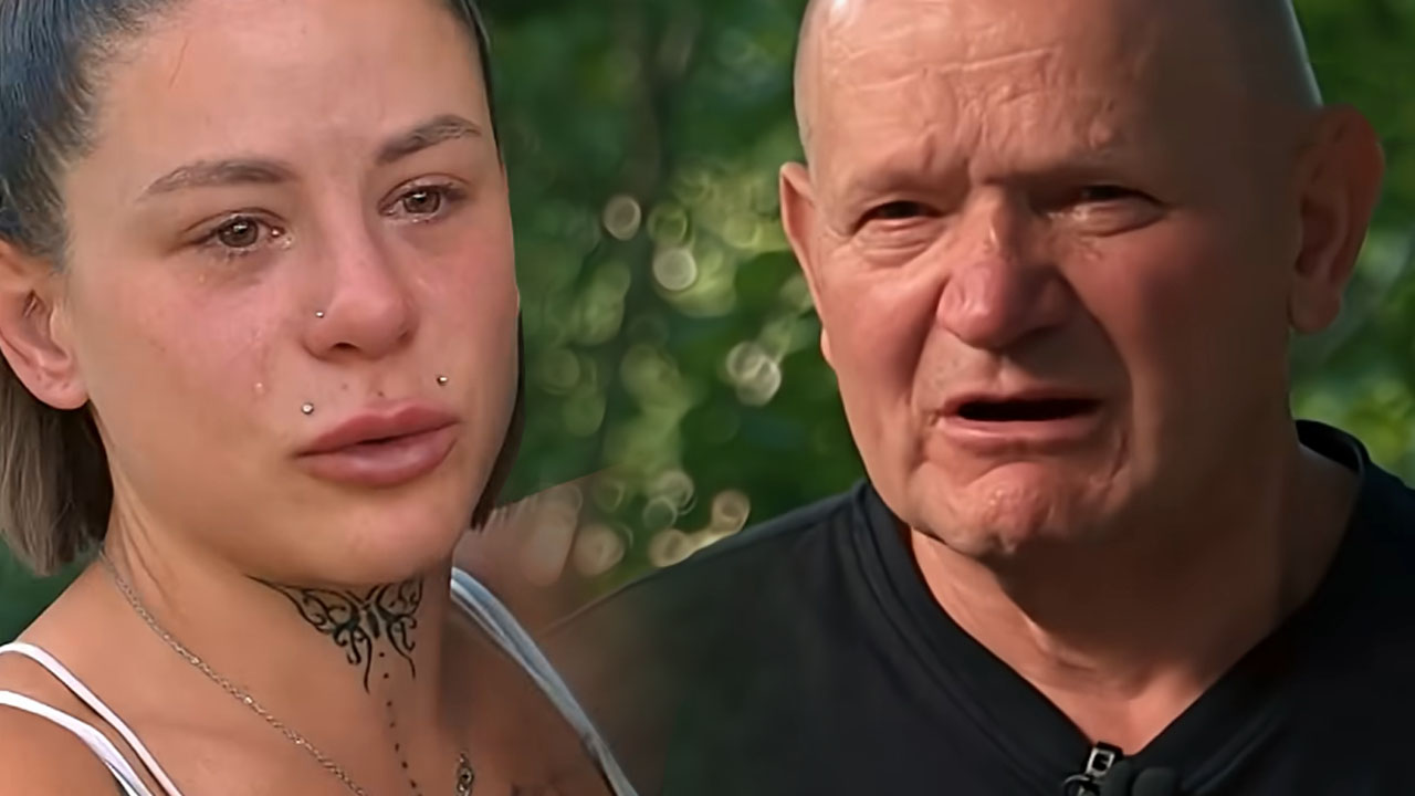 Urška in Franc v šovu Kmetija med čustvenim trenutkom slovesa