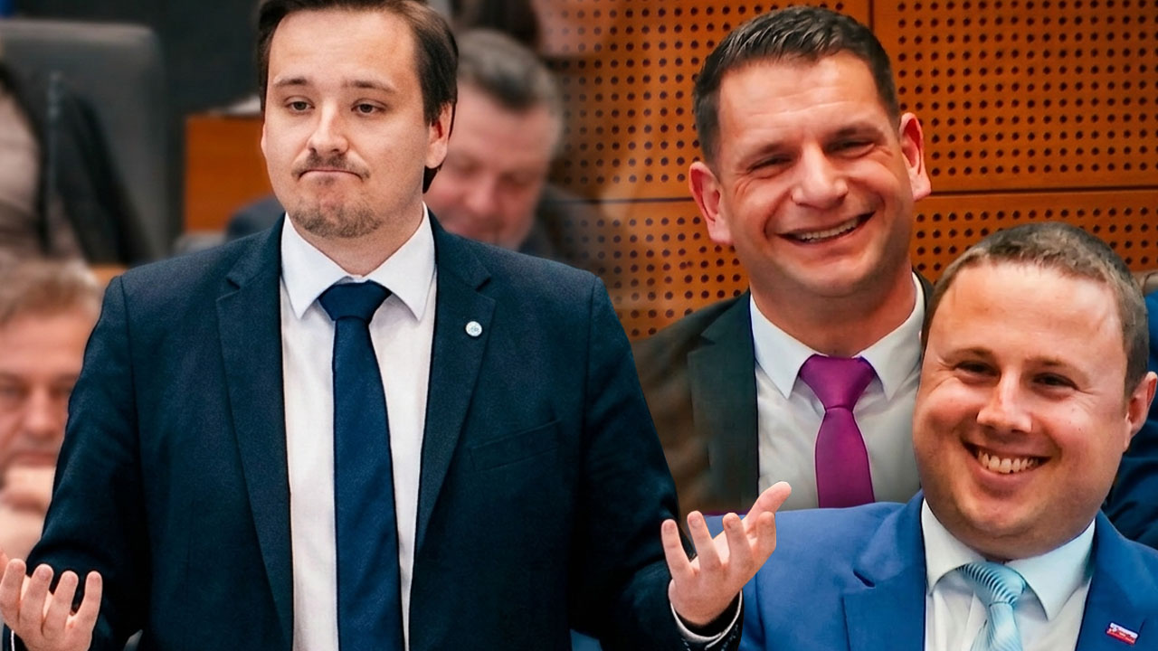 Lenart Žavbi med govorom v parlamentu nasmejal poslance ob razpravi o Zoranu Stevanoviću