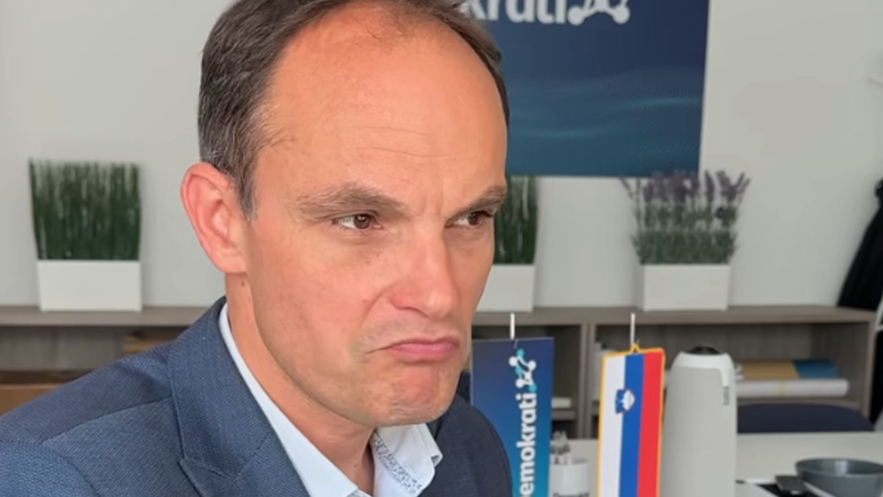 Anže Logar v video izjavi o prekinitvi pogajanj z Robertom Golobom