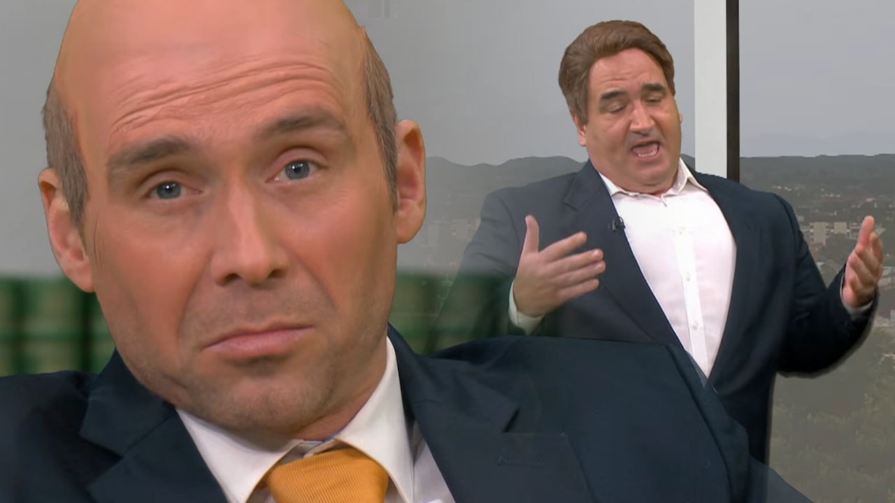 Parodija Seri.ja v oddaji Kaj dogaja: Zoran Stevanović v napeti politični telenoveli