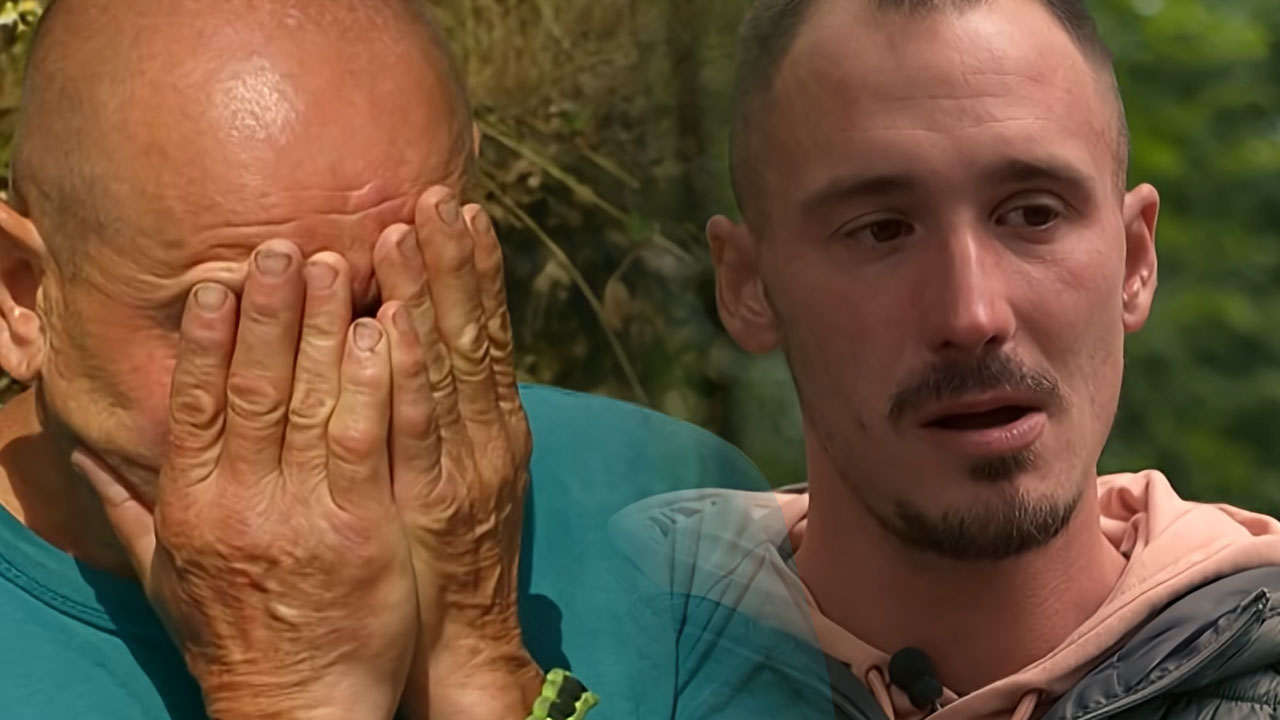 Franc in Žan v solzah sredi arene resničnostnega šova Kmetija po odločitvi o vrsti dvoboja