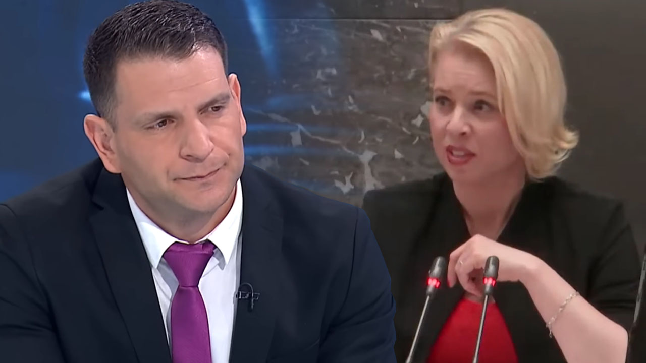 Zoran Stevanović in Urška Klakočar Zupančič v ostrem verbalnem sporu glede zasebnih sporočil
