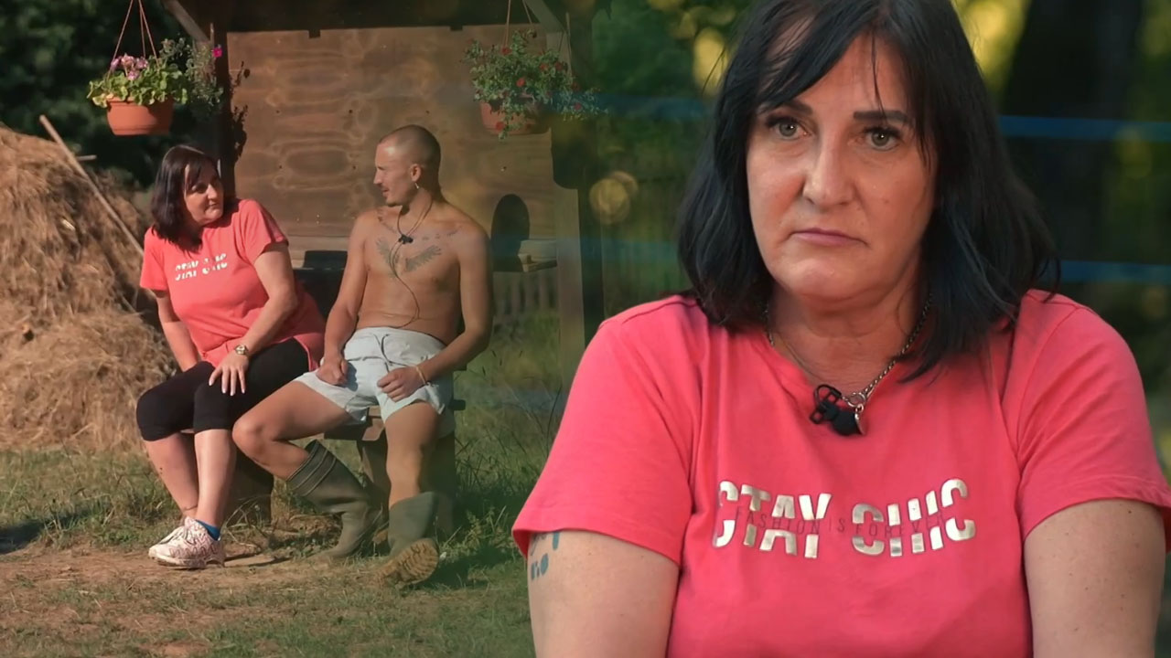 Mama dvojčkov Jana in Žana med obiskom na posestvu šova Kmetija izvedela, da bo spet postala babica