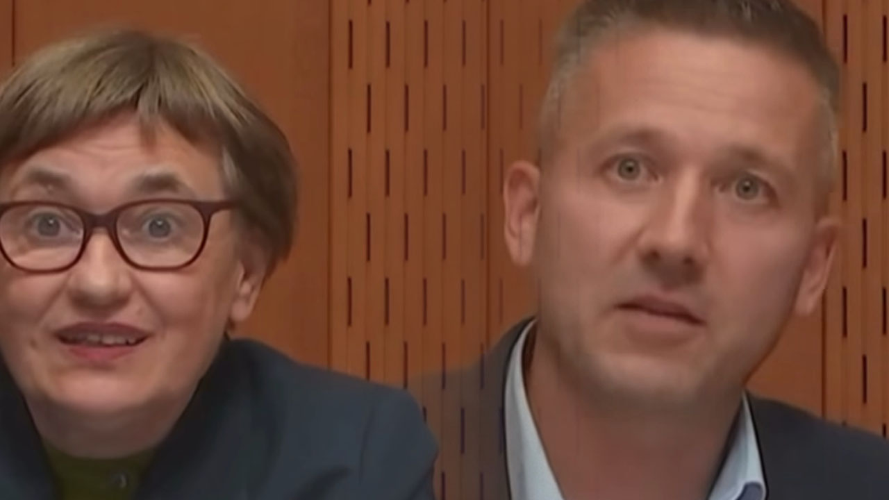 Aleksander Reberšek z udarnim govorom v Državnem zboru nad Natašo Sukič